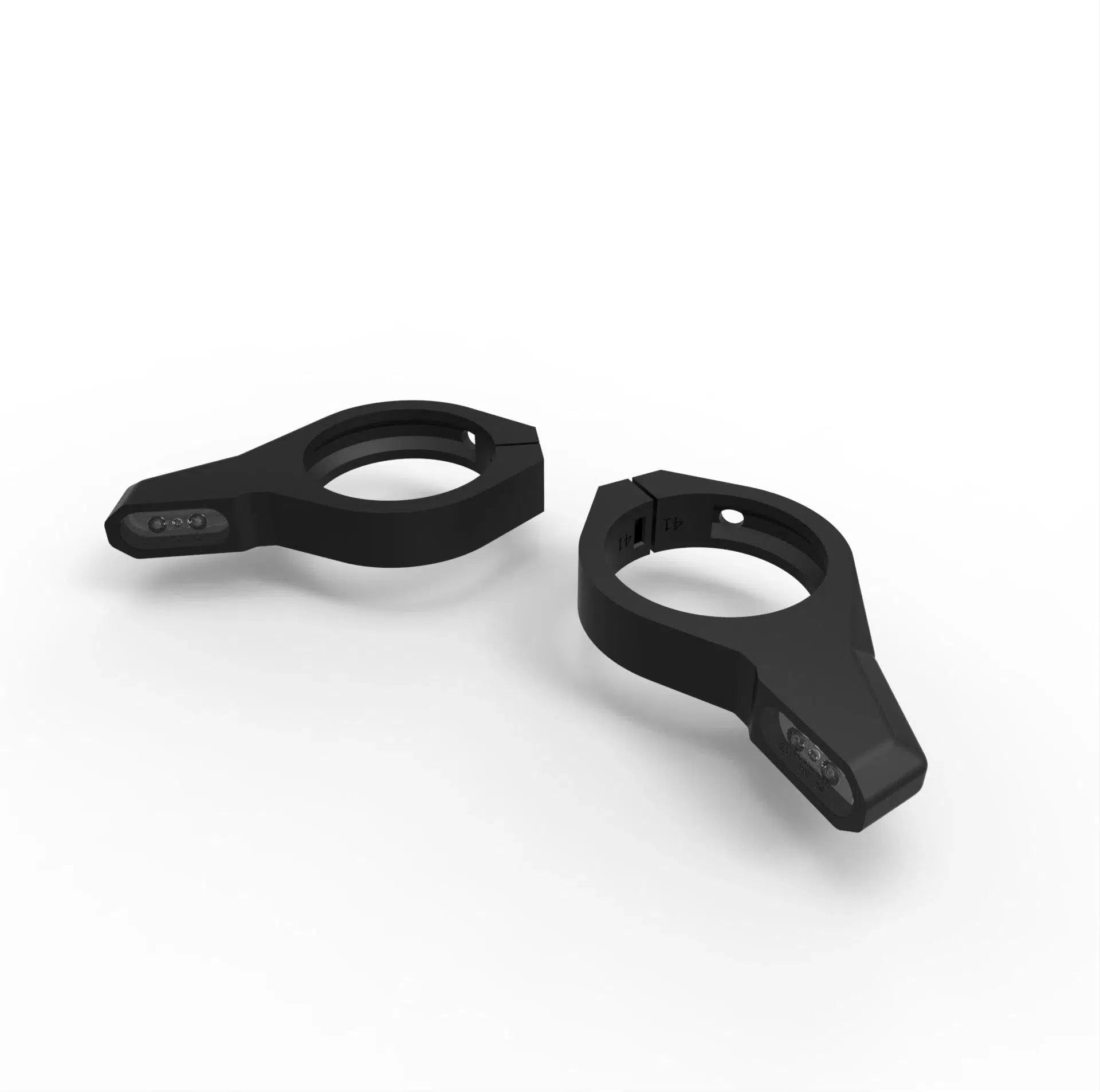 Gabelschelle zweiteilig mit integriertem Blinker Type - Four