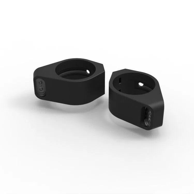Gabelschelle zweiteilig mit integriertem Blinker Type - Two