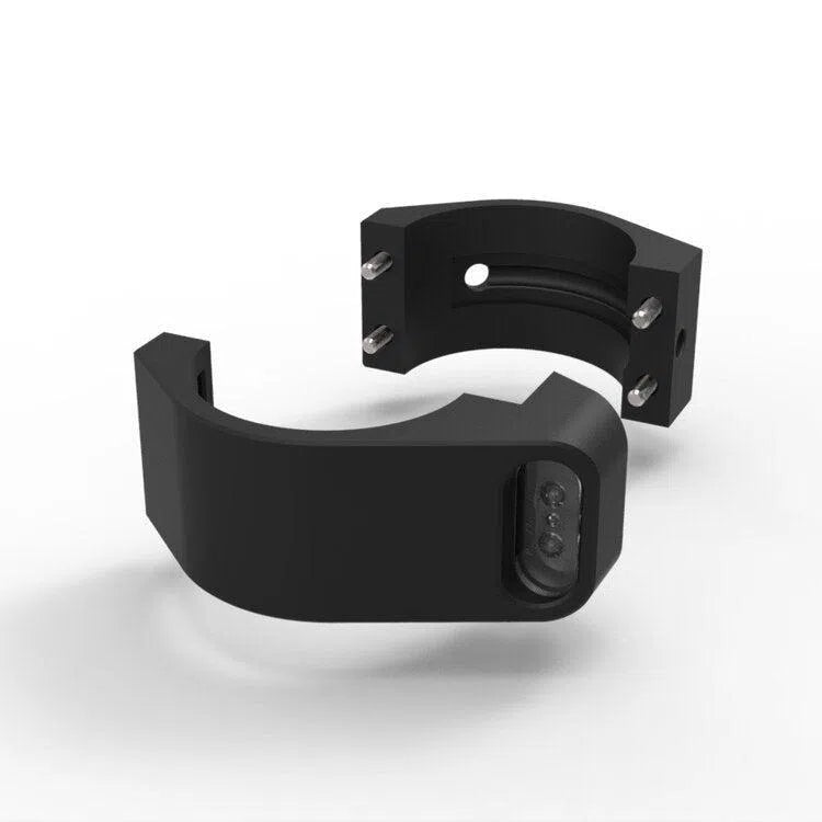 Gabelschelle zweiteilig mit integriertem Blinker Type - Two