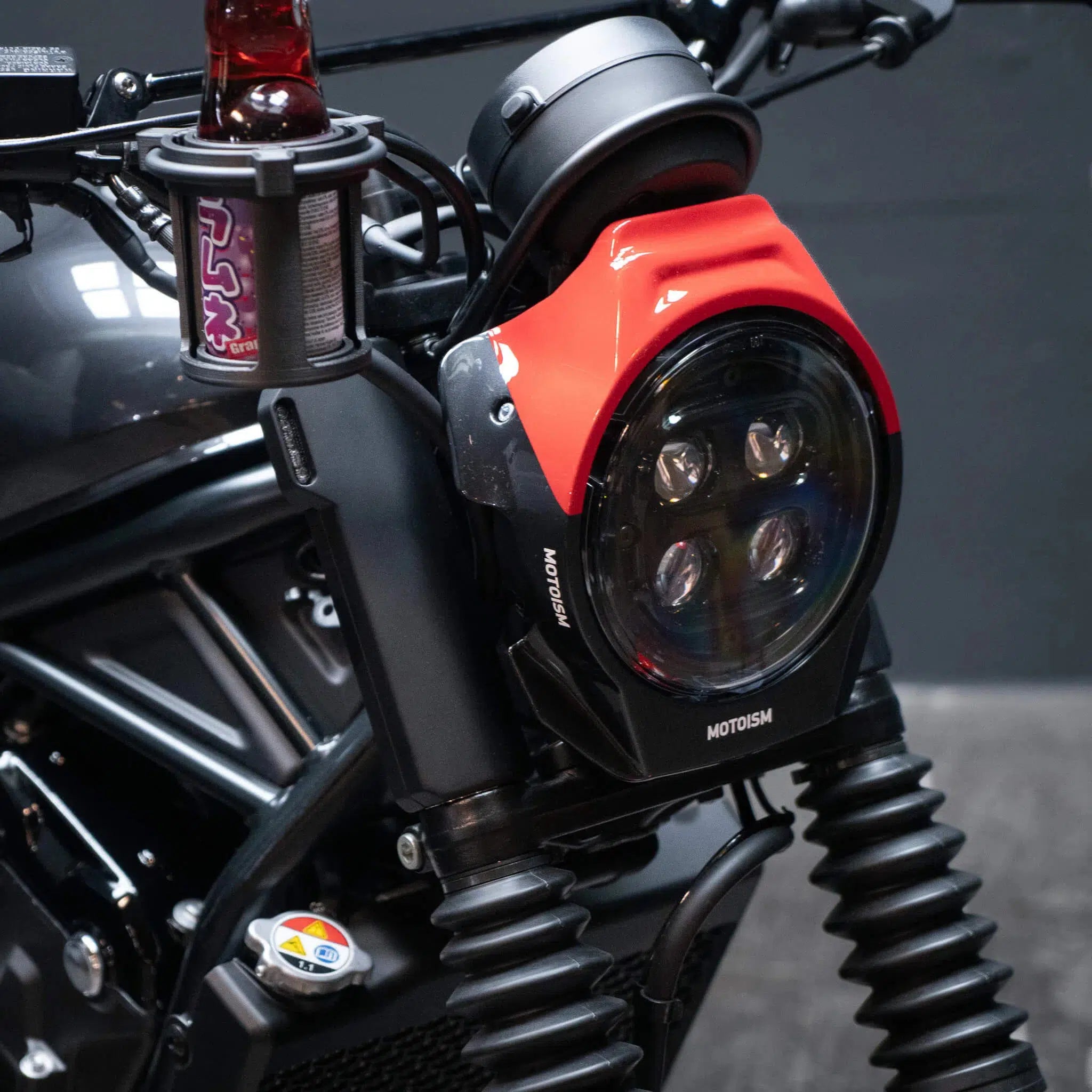 Honda CL 500 / CMX 'The Nightcrawler' Scheinwerfermaske