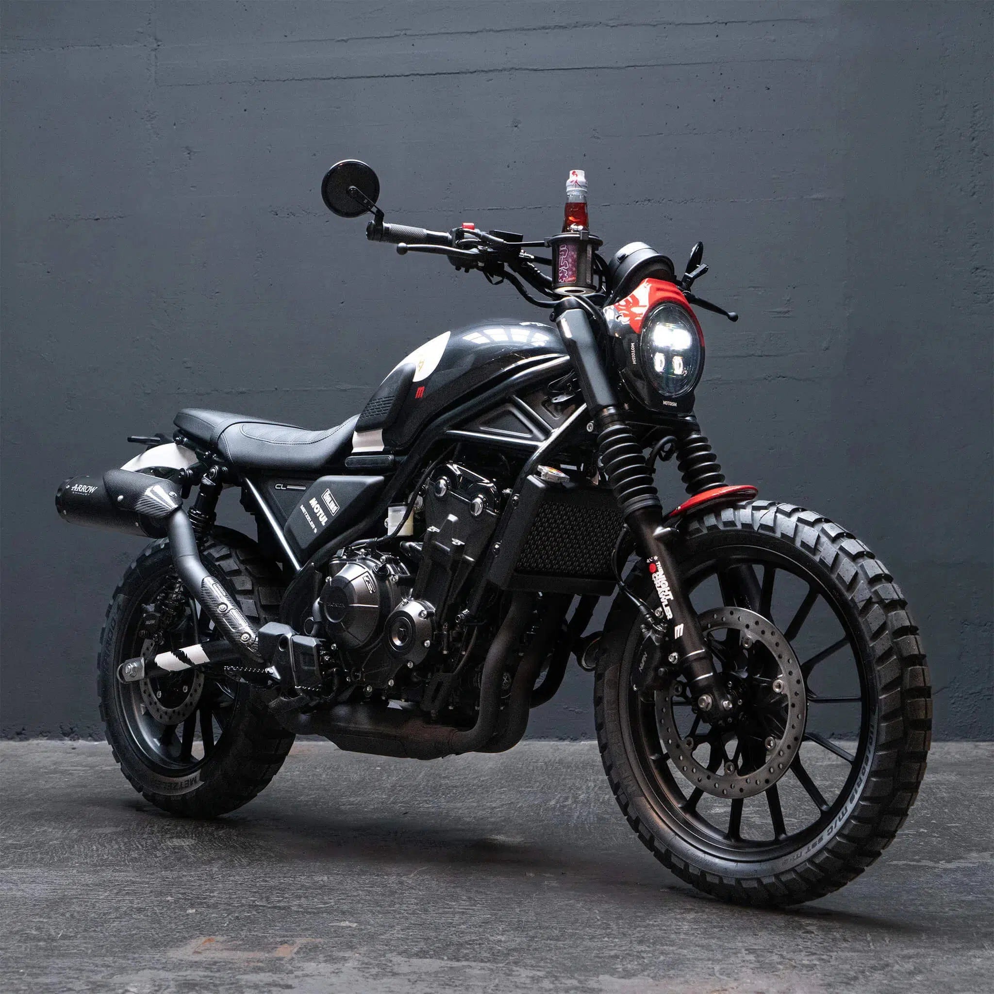 Honda CL / CMX 'The Nightcrawler' Scheinwerfermaske