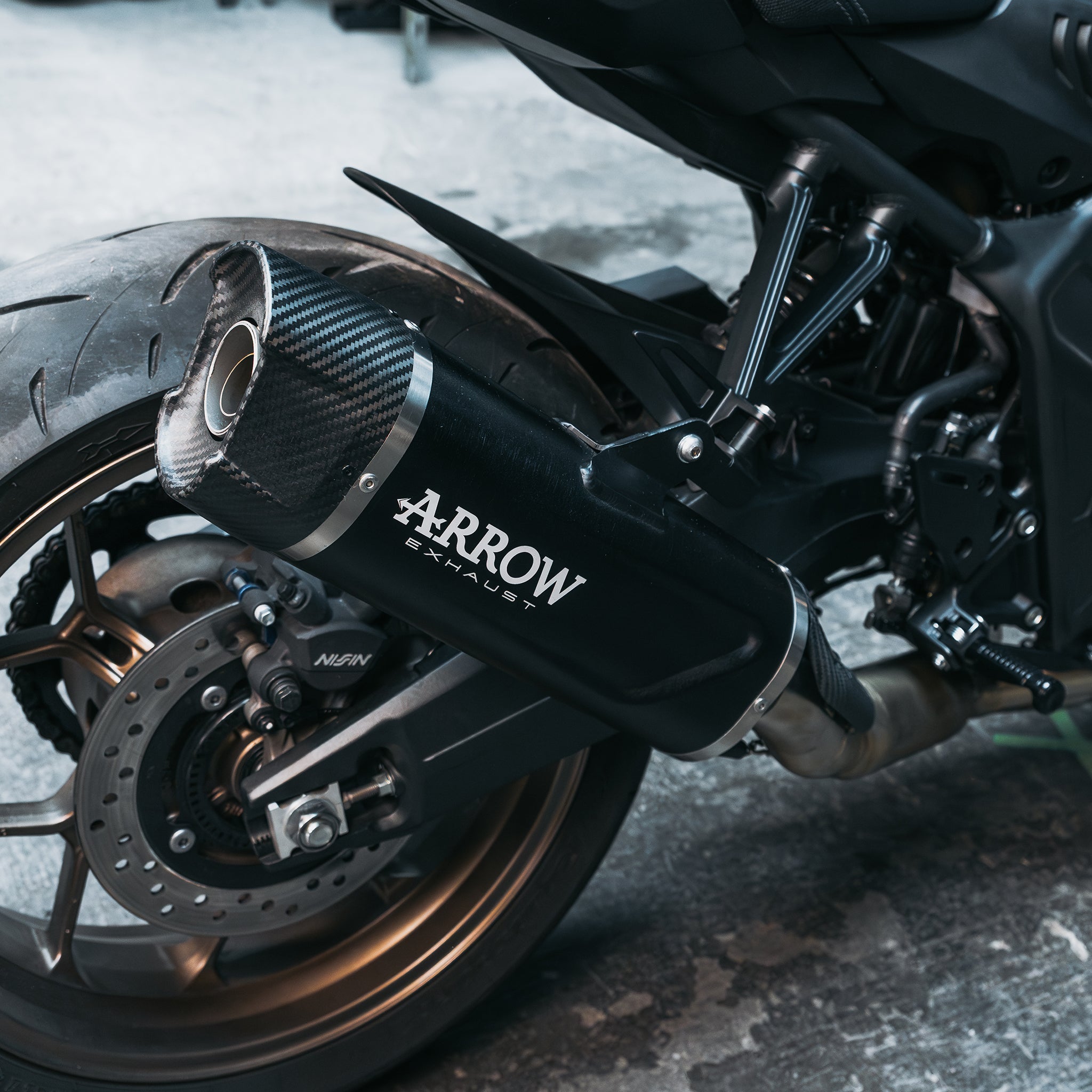 Arrow Indy Race EVO Dark Komplettanlage – Honda CB 650 R / CBR 650 R (2024– )