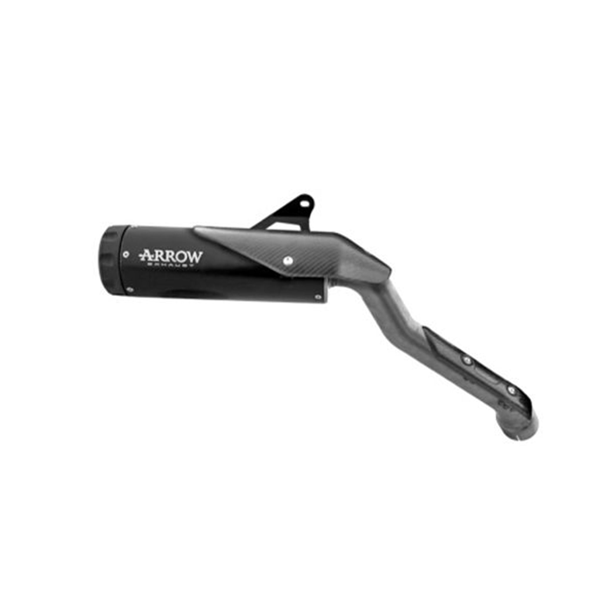 Arrow REBEL Slip-On Auspuff – Schwarz Edelstahl – Honda CL 500 (ab 2023)
