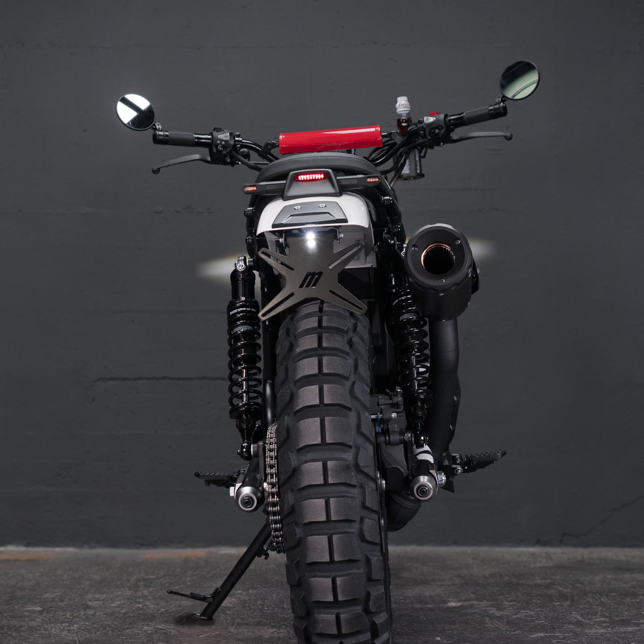 Arrow REBEL Slip-On Auspuff – Schwarz Edelstahl – Honda CL 500 (ab 2023)