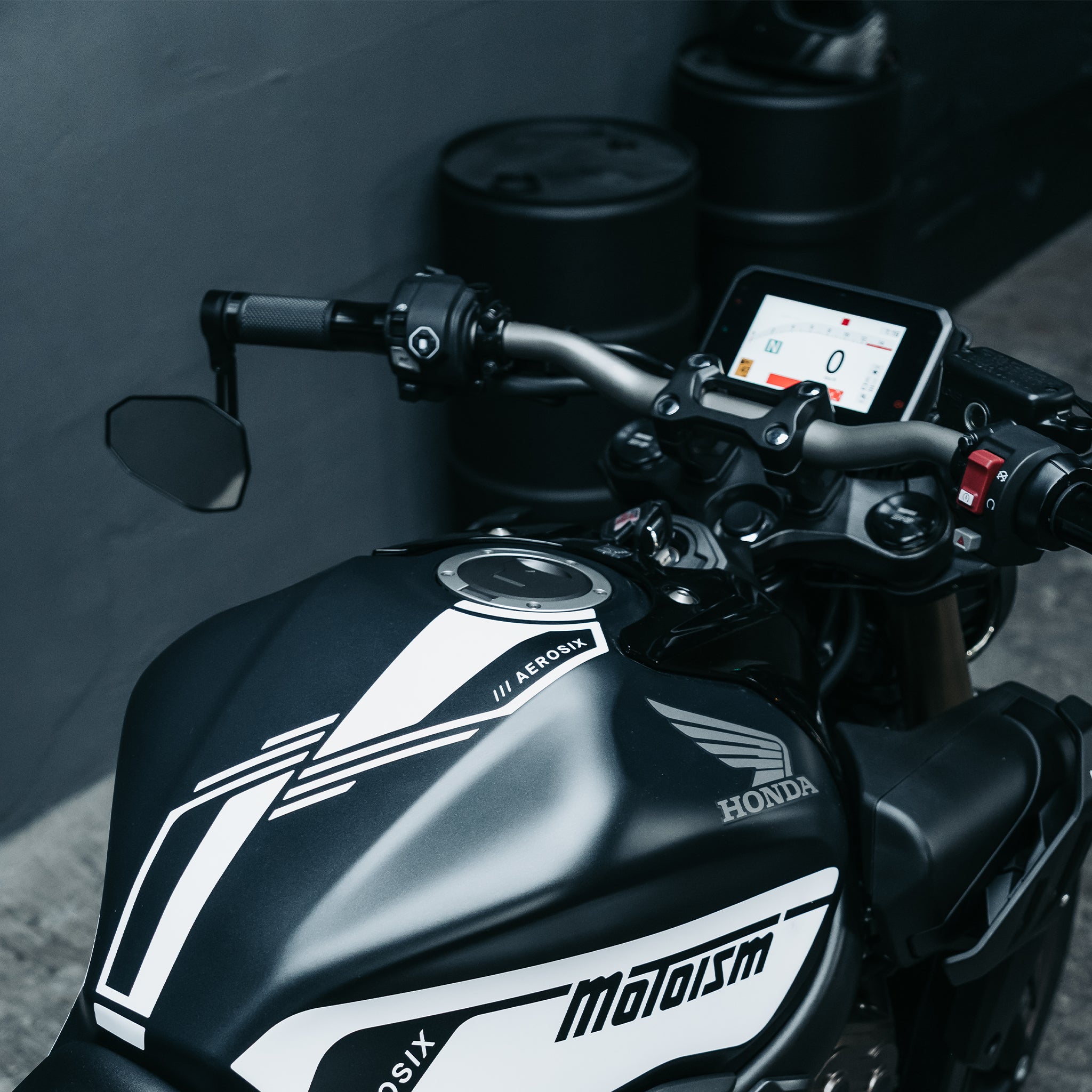 Victory-Slim Evo Short Lenkerendenspiegel - Honda