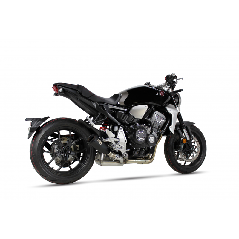 IXIL Race Xtrem RB Auspuff – Honda CB 1000 R (2018–2021) – Schwarz Edelstahl