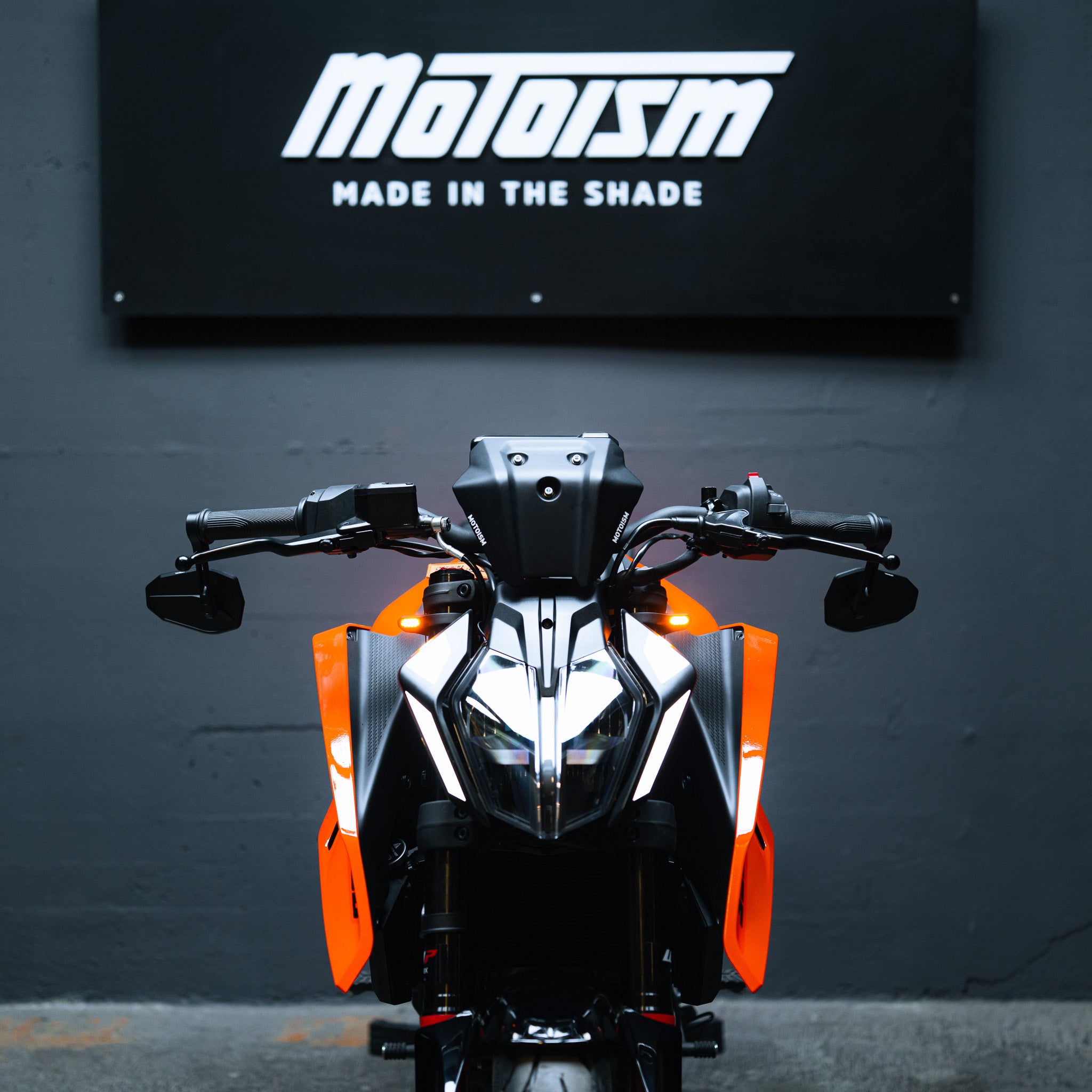 KTM Gabelschelle zweiteilig mit integriertem Blinker - Type Four Evo (Paar)