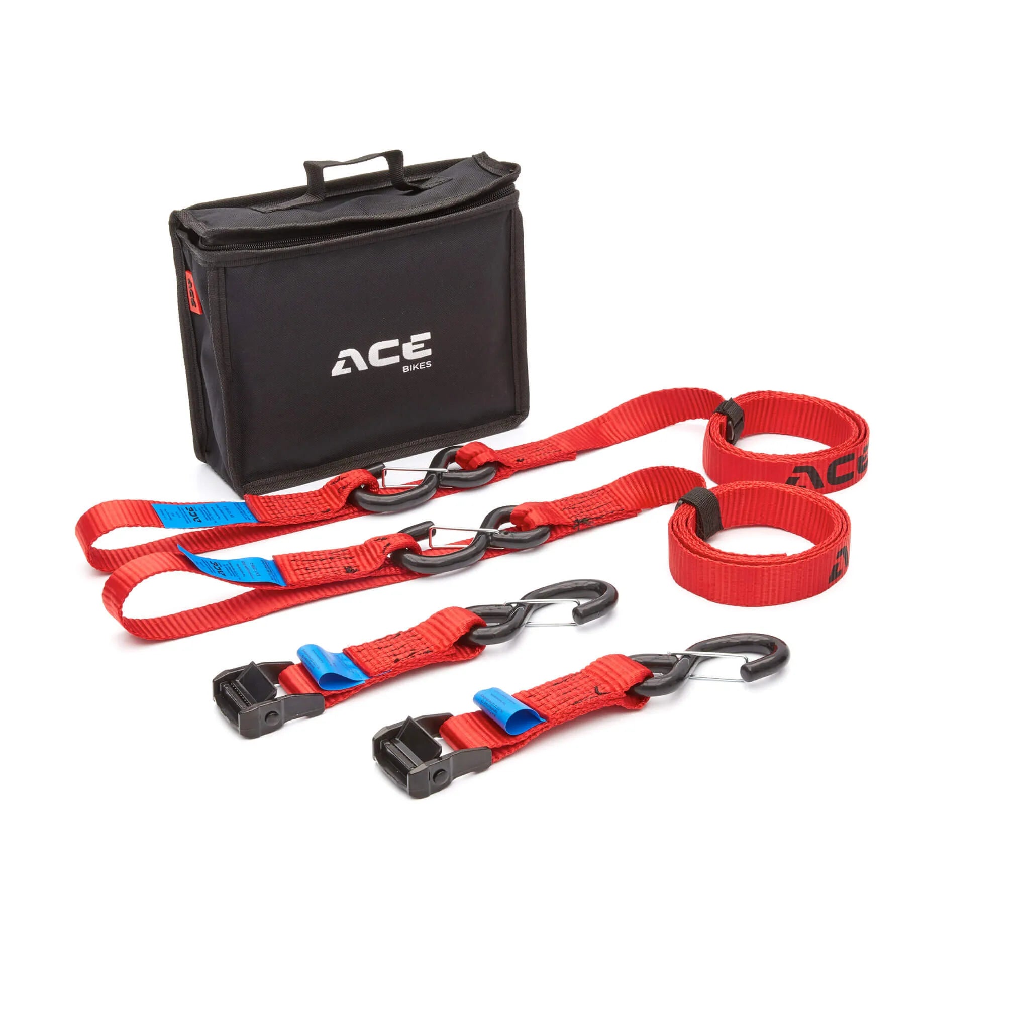 Acebikes Cam Buckle Premium 2er-Set Zurrgurte