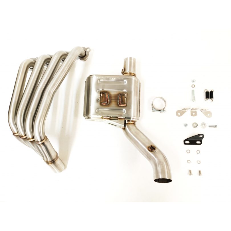 HONDA CB 650 R 2019–2020 IXIL Xtrem Komplettanlage Edelstahl / Carbon