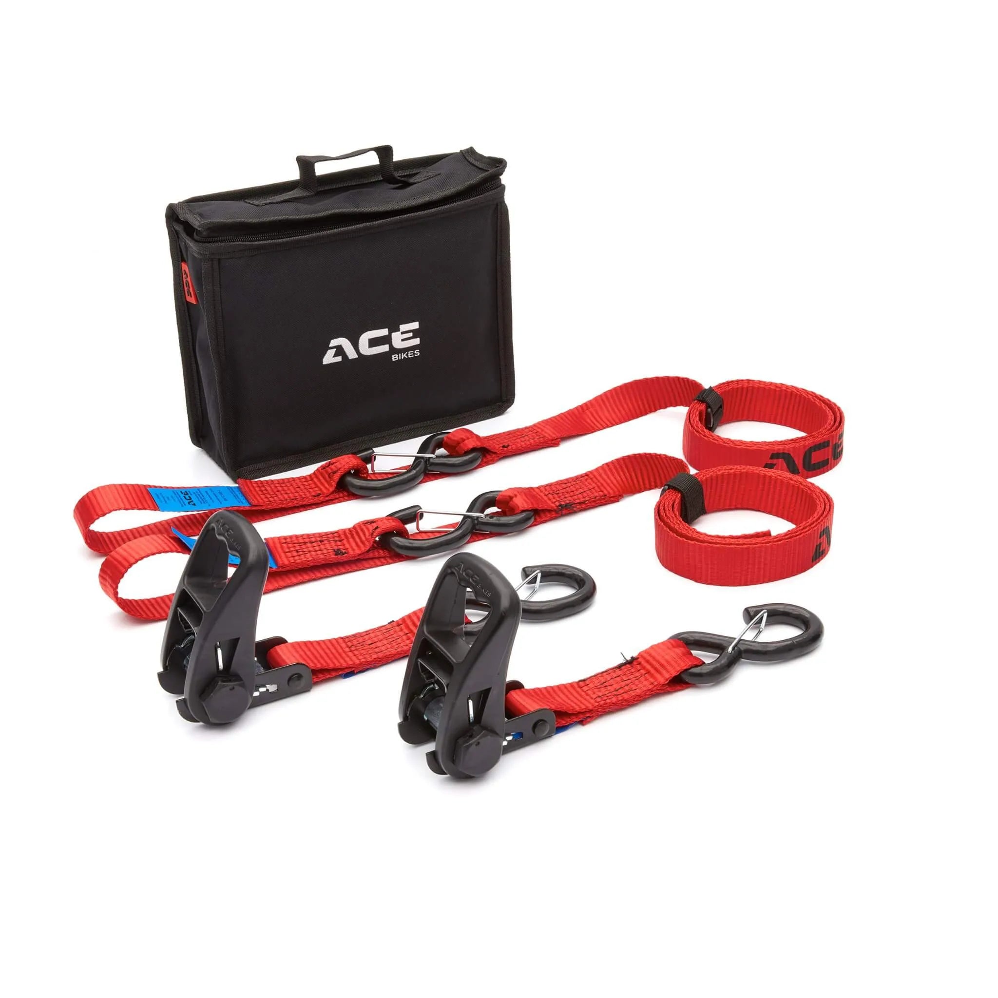 Acebikes Ratchet Premium 2er-Set Zurrgurte