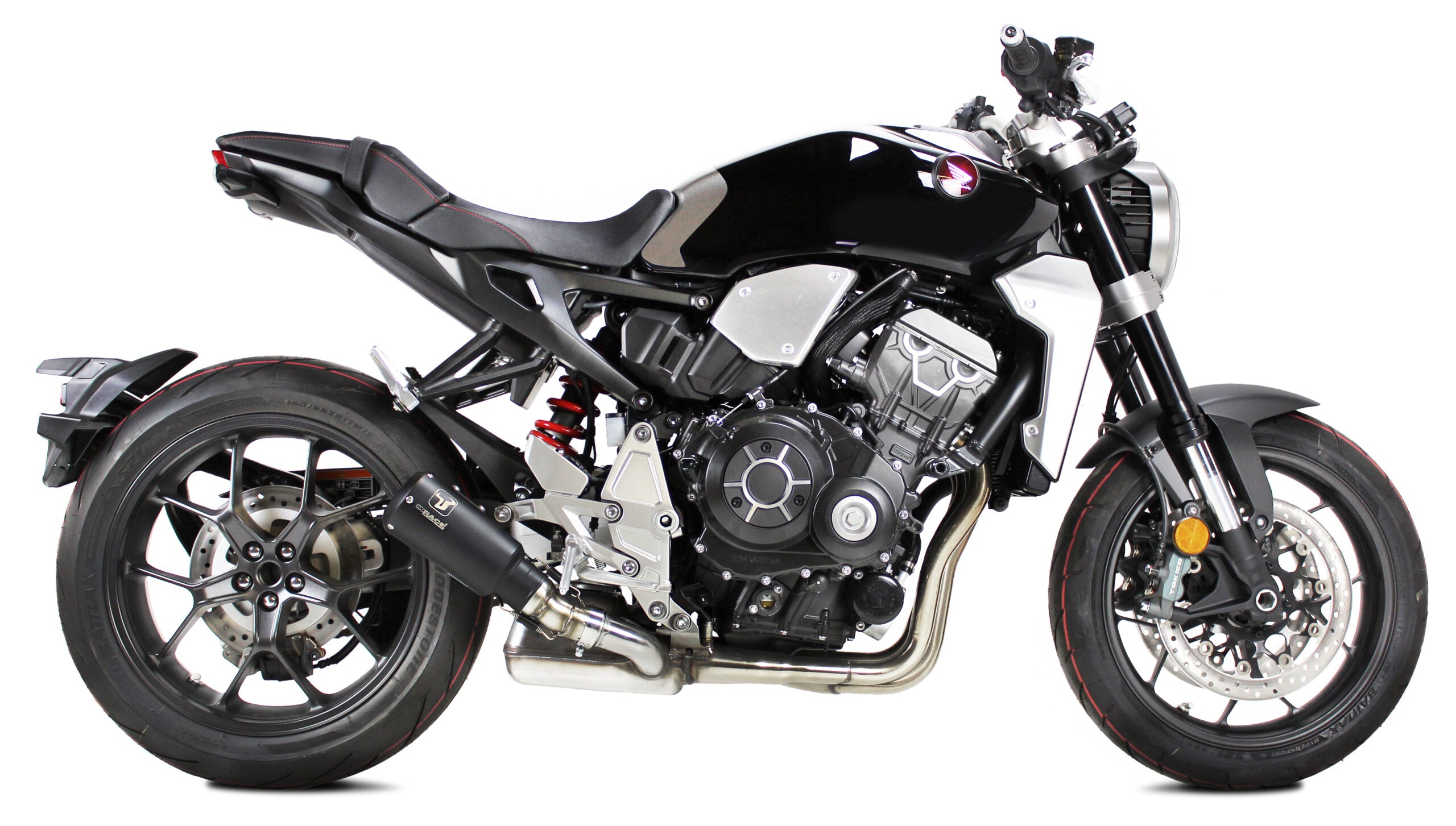 IXRACE MK2 Auspuff – Honda CB 1000 R (2018–2024) – Schwarz Edelstahl