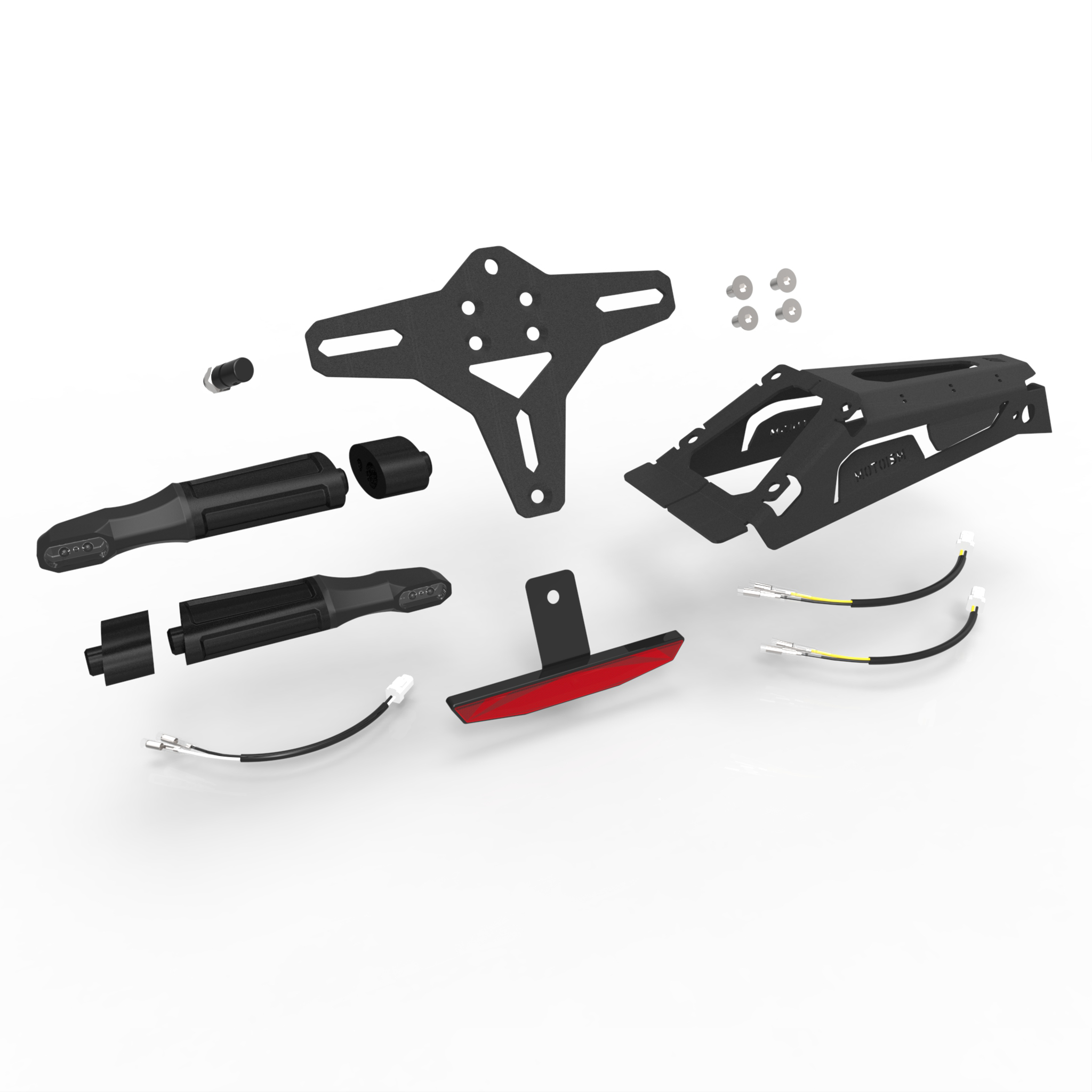 MOTOISM KTM 125 / 390 Duke 2024 Tail Tidy EVO – Kennzeichenhalter