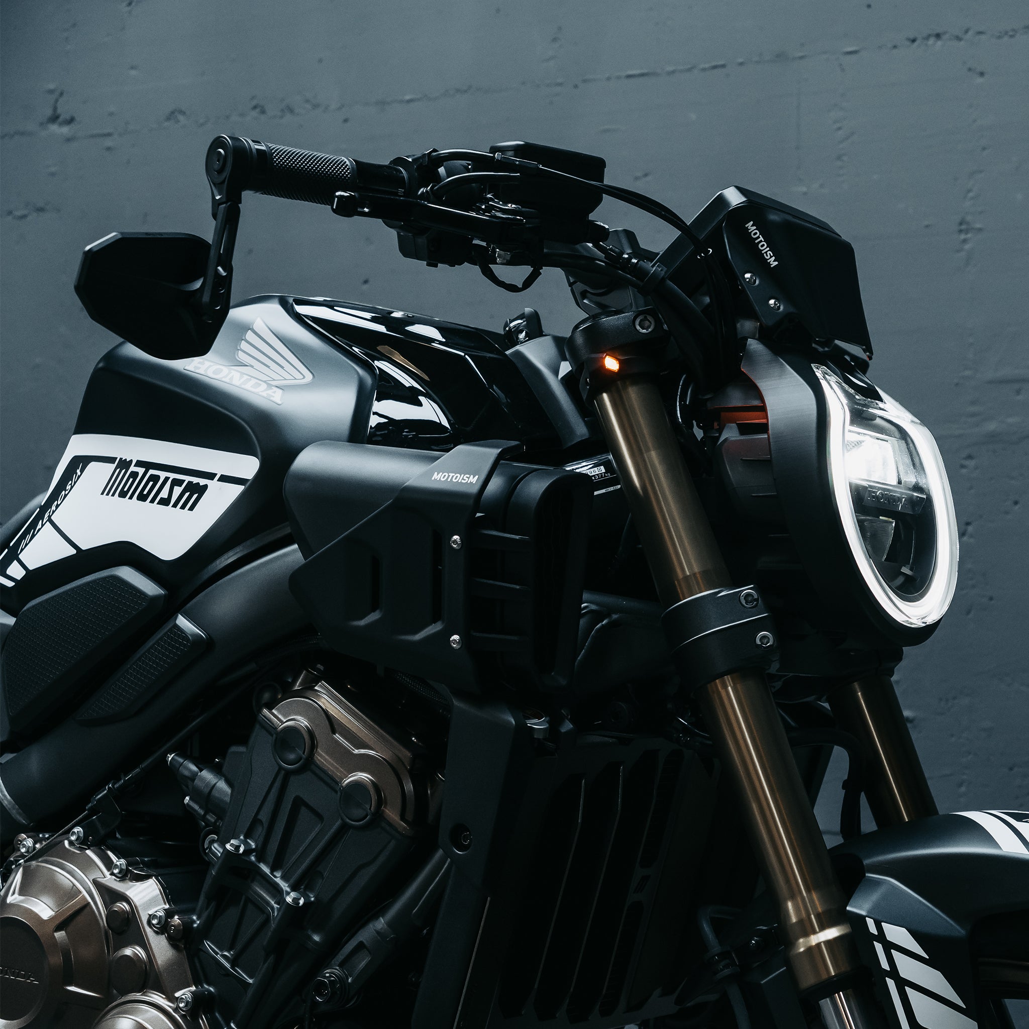 Victory-Slim Evo Short Lenkerendenspiegel - Honda