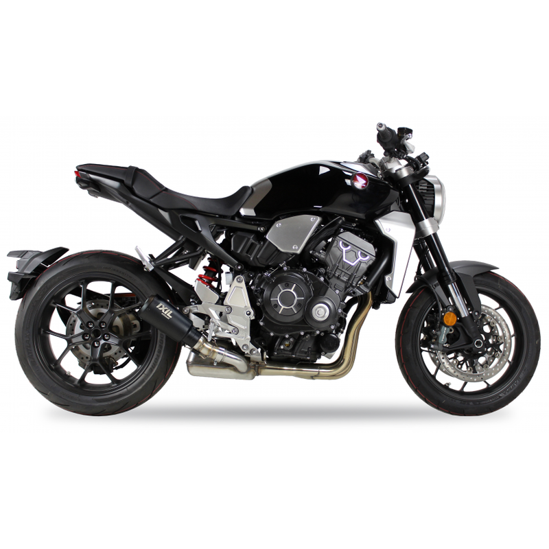 IXIL Race Xtrem RB Auspuff – Honda CB 1000 R (2018–2021) – Schwarz Edelstahl